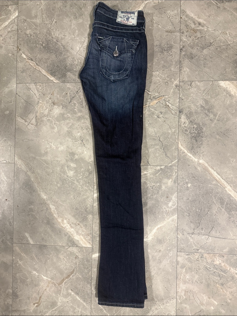 True Religion Women’s Dark Indigo Skinny Jeans